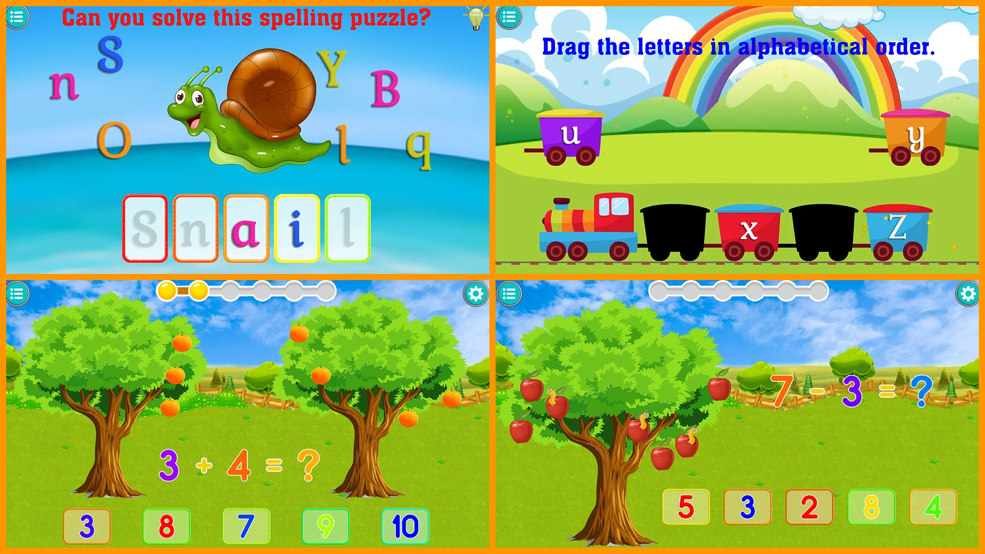 Kids Learning: Preschool Game screenshot